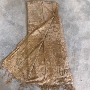 Gold scarf